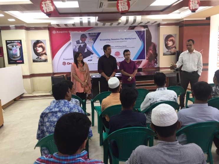 Grooming Session for Office Staff Esquire Knit Composite PLC.