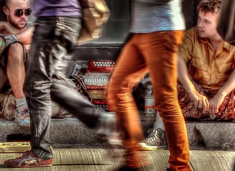 Street, People